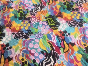 Digital printed terry cloth