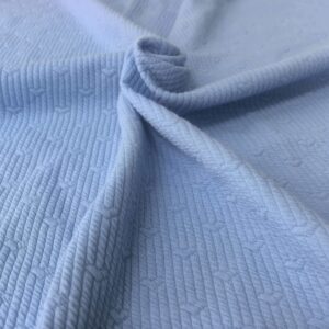 Jacquard air layer fabric