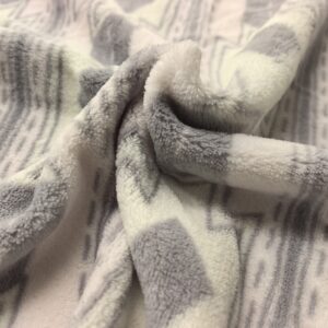 Coral fleece print, flannel print
