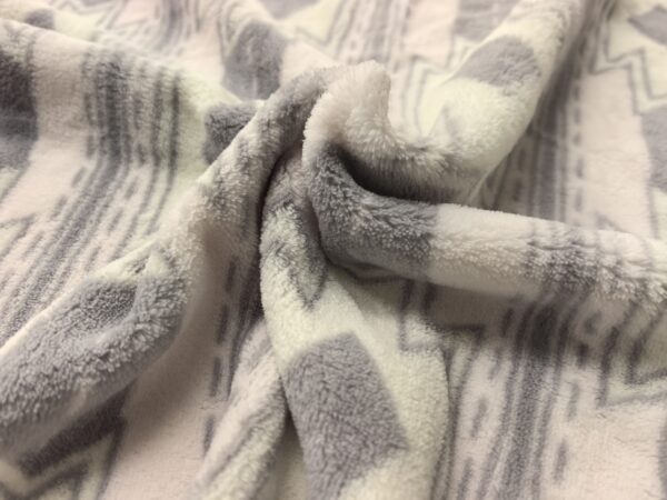 Coral fleece print, flannel print
