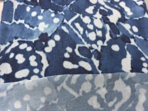 _cuva Coarse-needle printed fabric