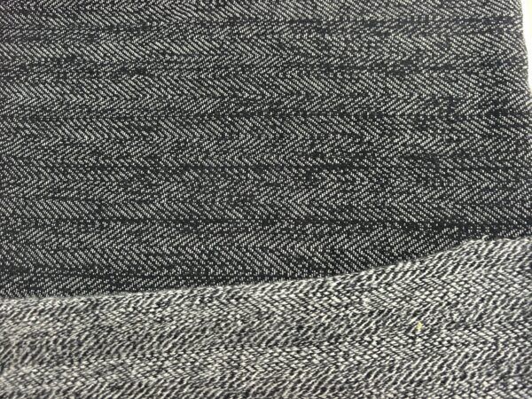 Coarse needle jacquard