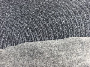 _cuva Coarse needle printed brushed fabric