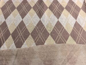 Jacquard single jersey fabric