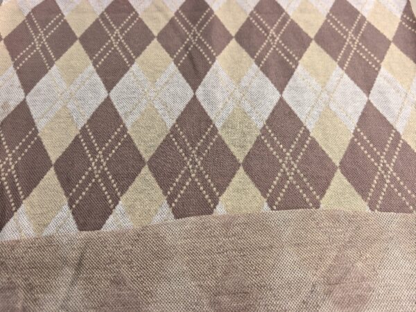 Jacquard single jersey fabric