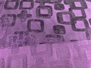 Jacquard velvet